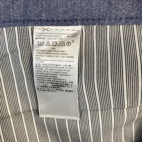 Banana Republic Aidan Shorts Men's 33 Neutral Hawaiian Print Vacation NWT $57 - Picture 10 of 11